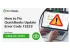 How to Fix QuickBooks Update Error 15223