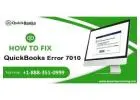 How to Solve QuickBooks Error Code 7010?
