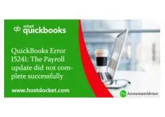 How to get rid of QuickBooks error code 15241?