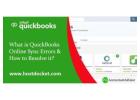 How do I fix the QuickBooks Online Sync error message?