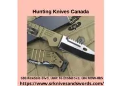 Buy Top-Grade Hunting Knives Canada For Several Uses