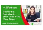 How to Fix QuickBooks Error 7149?