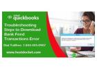 How to download bank feed transactions in QuickBooks?