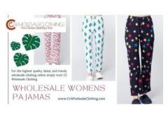 Stylish and Comfortable Wholesale Women's Pajamas at CC Wholesale Clothing