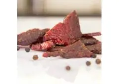 Slanker's undercooked beef jerky, Uncompromising in Taste and Ethical Standards. Don't Miss Out! 