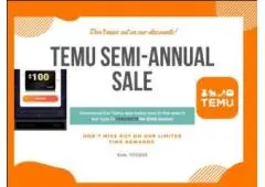 Temu Limited time sale