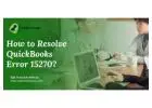 How To Resolve QuickBooks Payroll Update Error 15270?