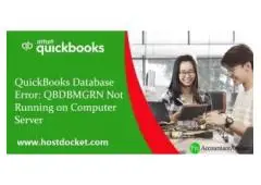 QuickBooks Database Server Manager Not Running problem