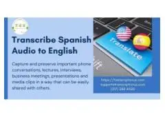 Transcribe Spanish Audio to English