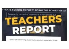 School Report Writer - Teachers Report