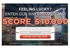 Win $10,000 Sweepstakes Now! Enter your information now for a chance to win $10,000!