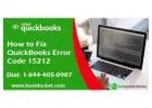 how to fix quickbooks error code 15212