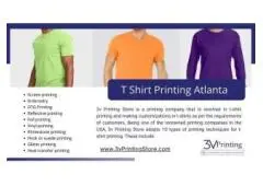 Premium T-Shirt Printing Services in Atlanta - 3V Printing Store