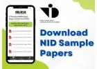 Download free NID sample papers.