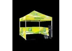 Prominently Showcase Your Brand with Logo Canopies