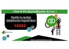 Different Solutions for tackling QuickBooks Error 15222
