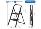 2-Step Folding Ladder Non-slip platform 350lbs capacity for sale
