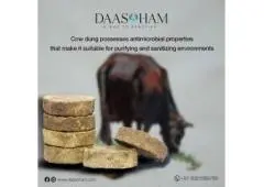 Cow dung for cakes  Vishnu Yagna 