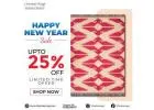 Jute Rugs New Year Exclusive Sale up to 25% off On Chouhanrugs.com