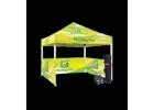 Customized Excellence: Your Mark With Custom Pop Up Tent With Logo