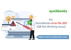 How to solve QuickBooks error OL-222?