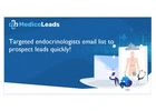 Get Endocrinology Nurses Email database - Affordable Prices Available!