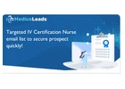 Secure IV Certification Nurses Email contacts - Best Deals Await