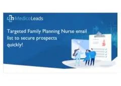 Affordable Family Planning Nurses Email contacts list - Buy Today!