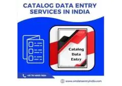Catalog Data Entry Services in India